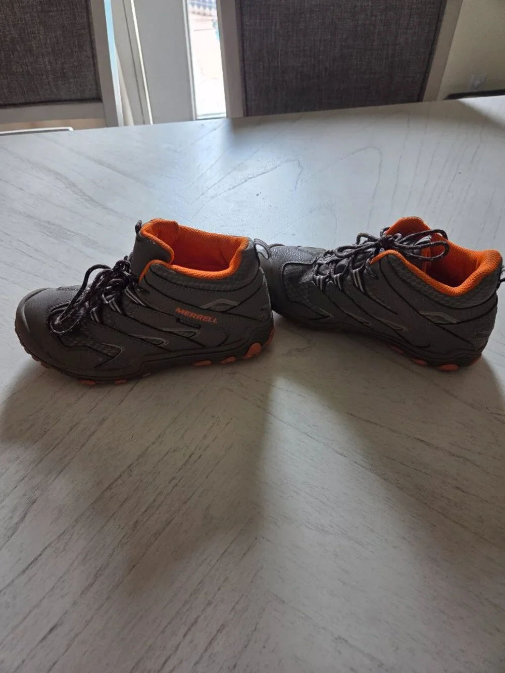 Merrell Chameleon 7 Access Mid Waterproof, Brown, Size 3